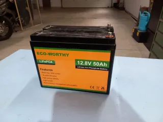 Batería Eco-Worthy LiFePO4 12.8V 50Ah