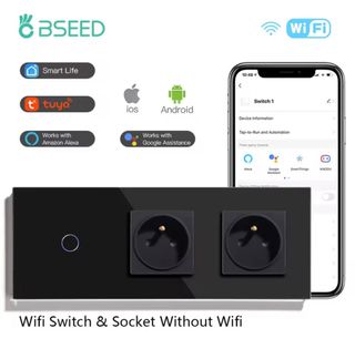 Interruttore e Presa Smart Wi-Fi BSEED