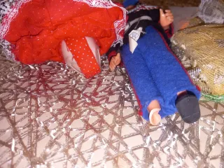 Bambole souvenir vintage