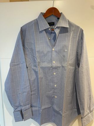 Camisa de caballero a cuadros