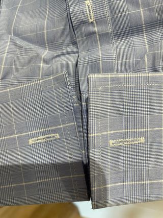 Camisa de caballero a cuadros