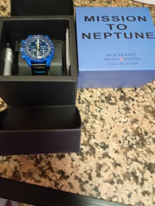 Swatch Mission to Neptune Bioceramic