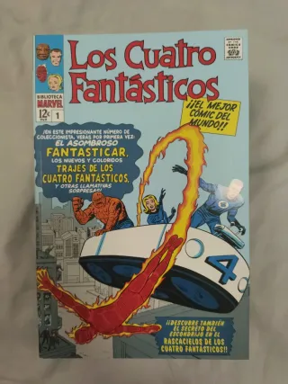 Biblioteca marvel Los cuatro fantasticos 16 tomos