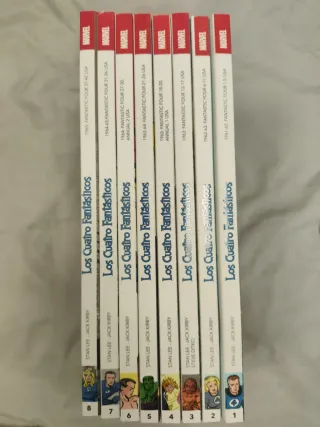 Biblioteca marvel Los cuatro fantasticos 16 tomos