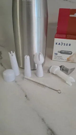 Sifón para Nata y Espumas Kaiser