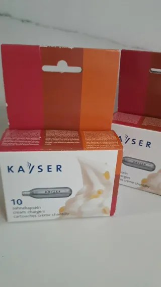 Sifón para Nata y Espumas Kaiser