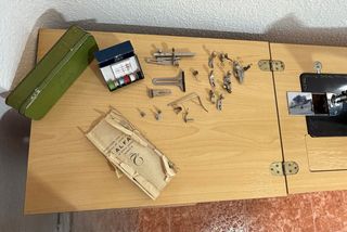 Máquina de coser Alfa con mueble. Cose muy bien