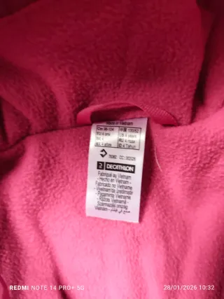 Conjunto esquí niña Wedze Decathlon