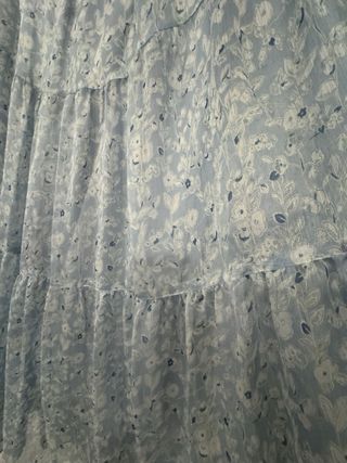 Falda Ralph Lauren L floral azul