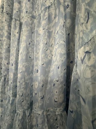 Falda Ralph Lauren L floral azul