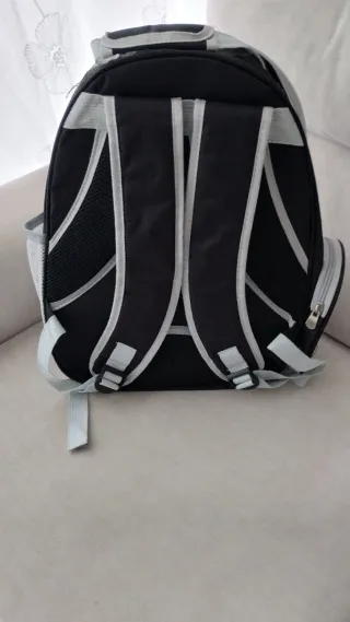 Mochila transportín para gatos transparente