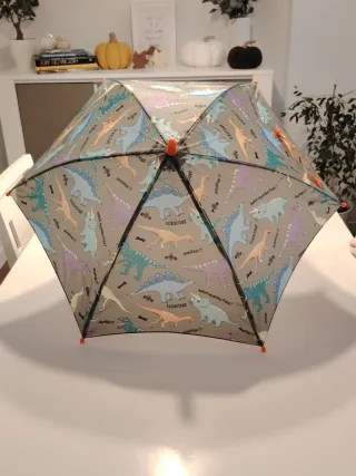 Paraguas infantil dinosaurios