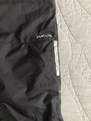 Pantalón de esquí para niño negro talla 8 años