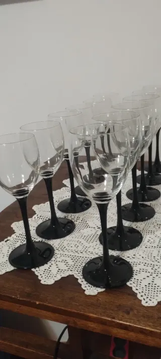 Luminarc bicchieri vintage anni 80