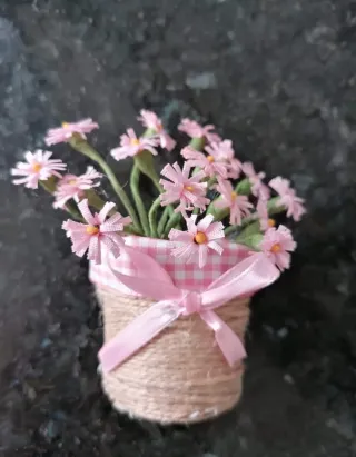 Imanes Flores Hechos a Mano (Precio por Unidad)