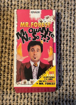 Libro e VHS Mago Forest Ma Quante Ne So?!