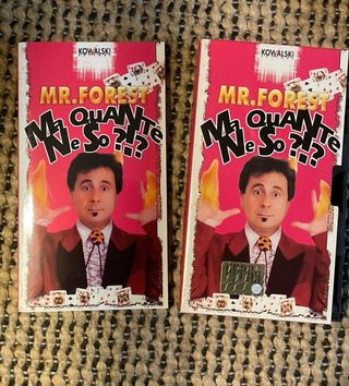 Libro e VHS Mago Forest Ma Quante Ne So?!