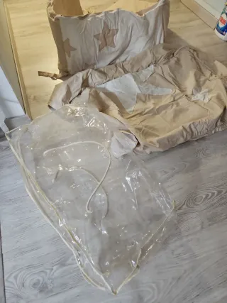 Protector cuna chichonera maxicuna con edredón