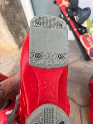 Sci e scarponi infantili taglia sci 104 cm