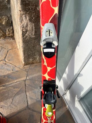 Sci e scarponi infantili taglia sci 104 cm