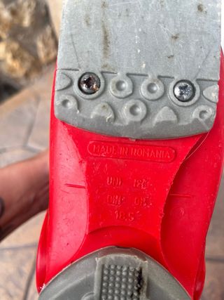 Sci e scarponi infantili taglia sci 104 cm