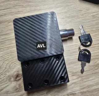 Soporte Carpuride con llave