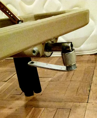 Cama articulada BODYFLEX beige/marrón