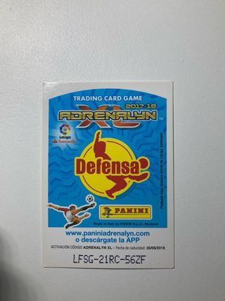 Cromo Adrenalyn Mascherano FC Barcelona 17-18