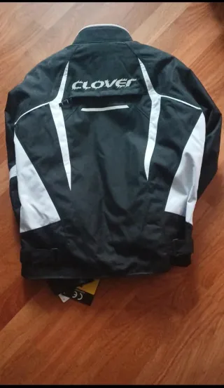 Giacca Moto Clover Nera