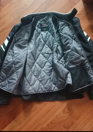 Giacca Moto Clover Nera