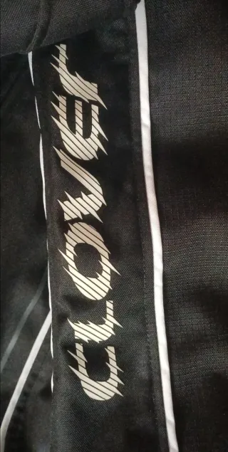 Giacca Moto Clover Nera