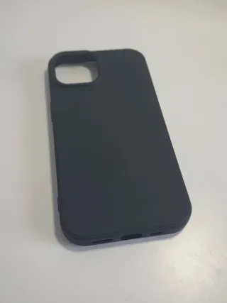 Cover per iPhone 15 Nera in Silicone
