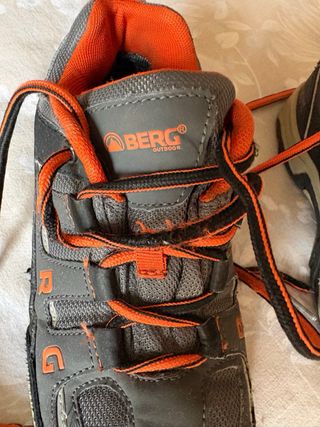 Zapatillas montaña niño BERG Talla 37