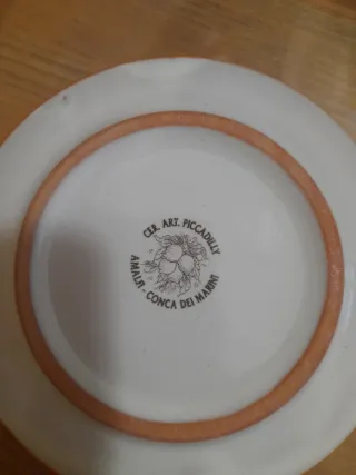 Tazzina caffè ceramica decorata a mano Amalfi