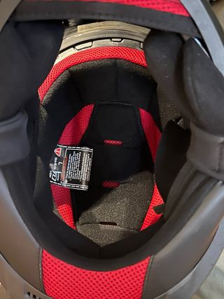 Casco Moto LS2 Negro Brillante