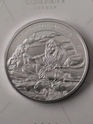 Moneda Plata The Faerie Queene 1oz