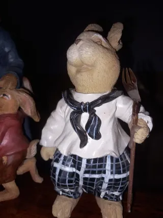 Statuine coniglietti