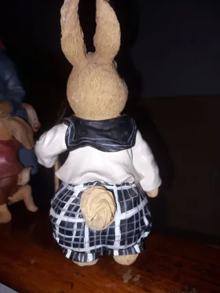 Statuine coniglietti