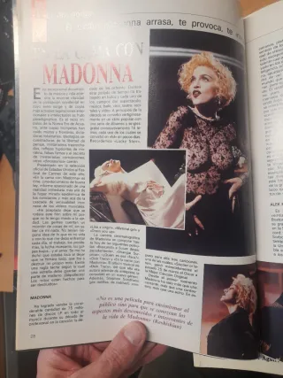 Revista INTERFILMS 1991 MADONNA