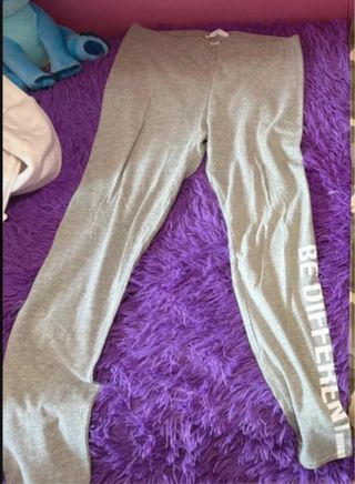 Leggings donna grigi BE DIFFERENT