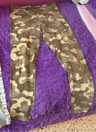 Leggings donna grigi BE DIFFERENT