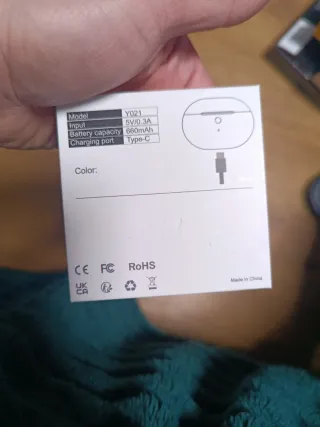 Estuche Carga Beats Studio Earbuds Negro