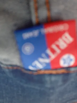 2 Pantalones de maternidad azul