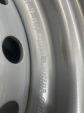 Rueda caravana 195/70 R14 5 tornillos