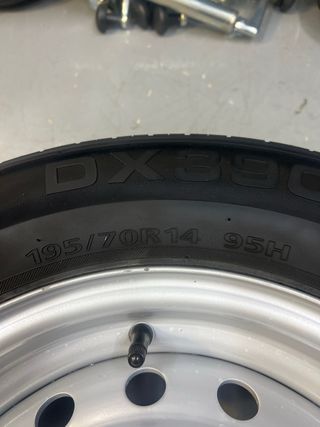 Rueda caravana 195/70 R14 5 tornillos