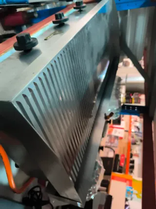 Plancha industrial acero inoxidable