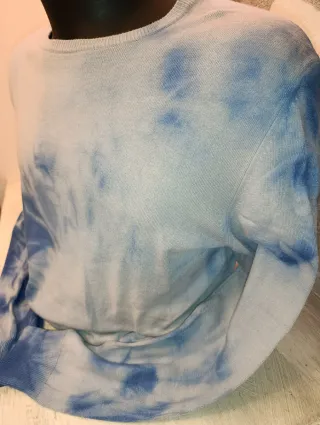 Maglioncino girocollo tie-dye L