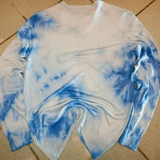 Maglioncino girocollo tie-dye L