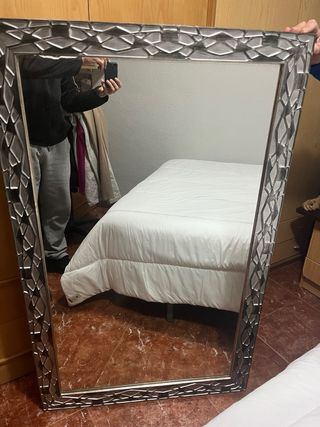 Cabecero de forja blanco