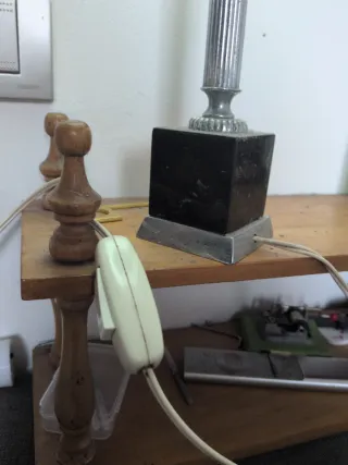 Lámpara de mesa vintage